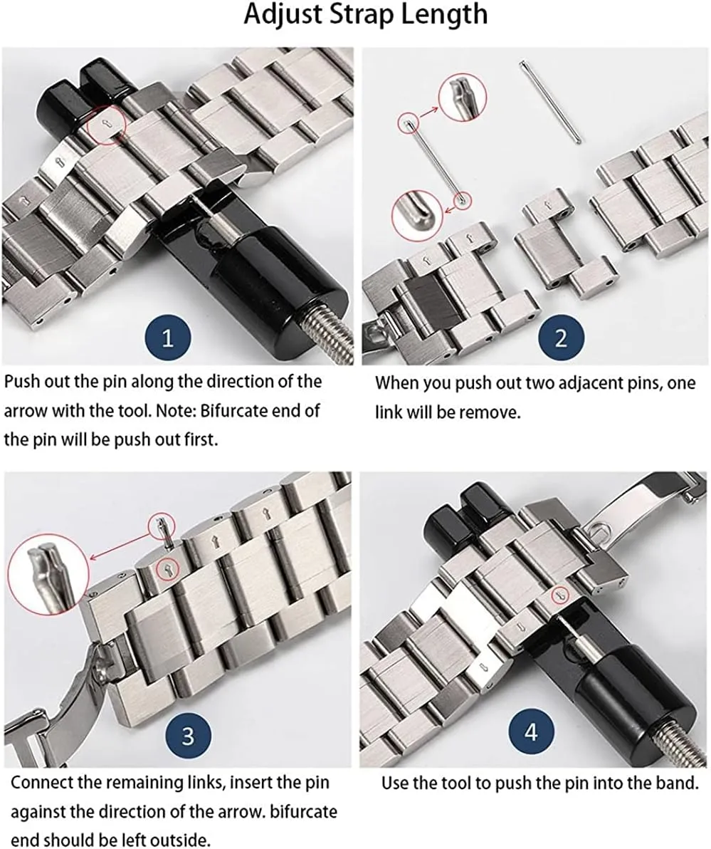 2025 Universal Titanium alloy Watch Band 16/18/20/22mm Metal Watchband Quick Release Strap Watch Band Titanium Bands Compatible for Men Women