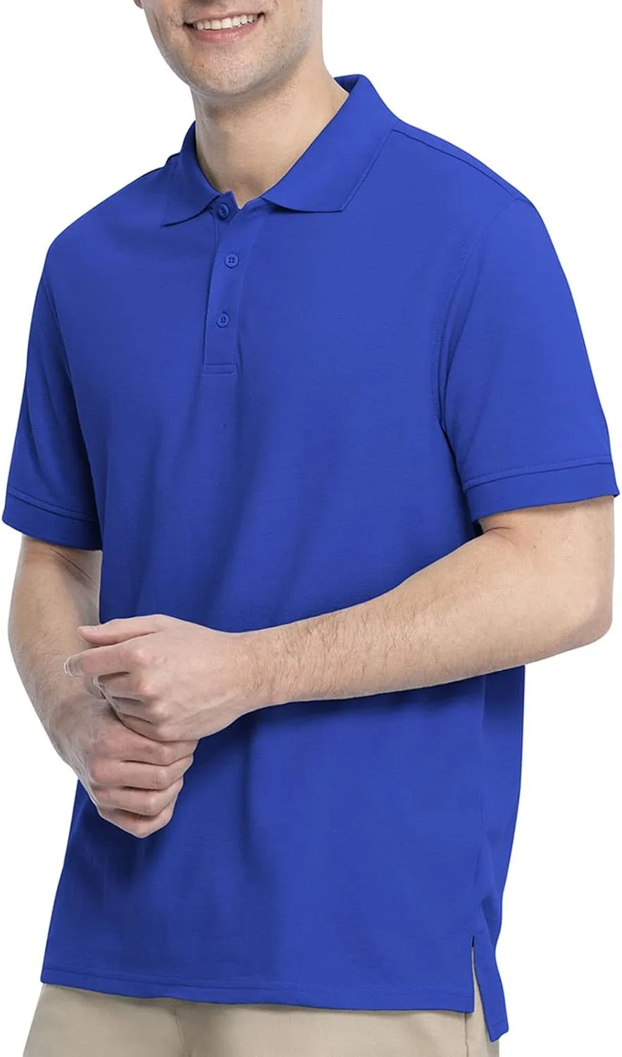 Classroom School Uniforms Boys' Real School Unisex Short SLV Pique Polo