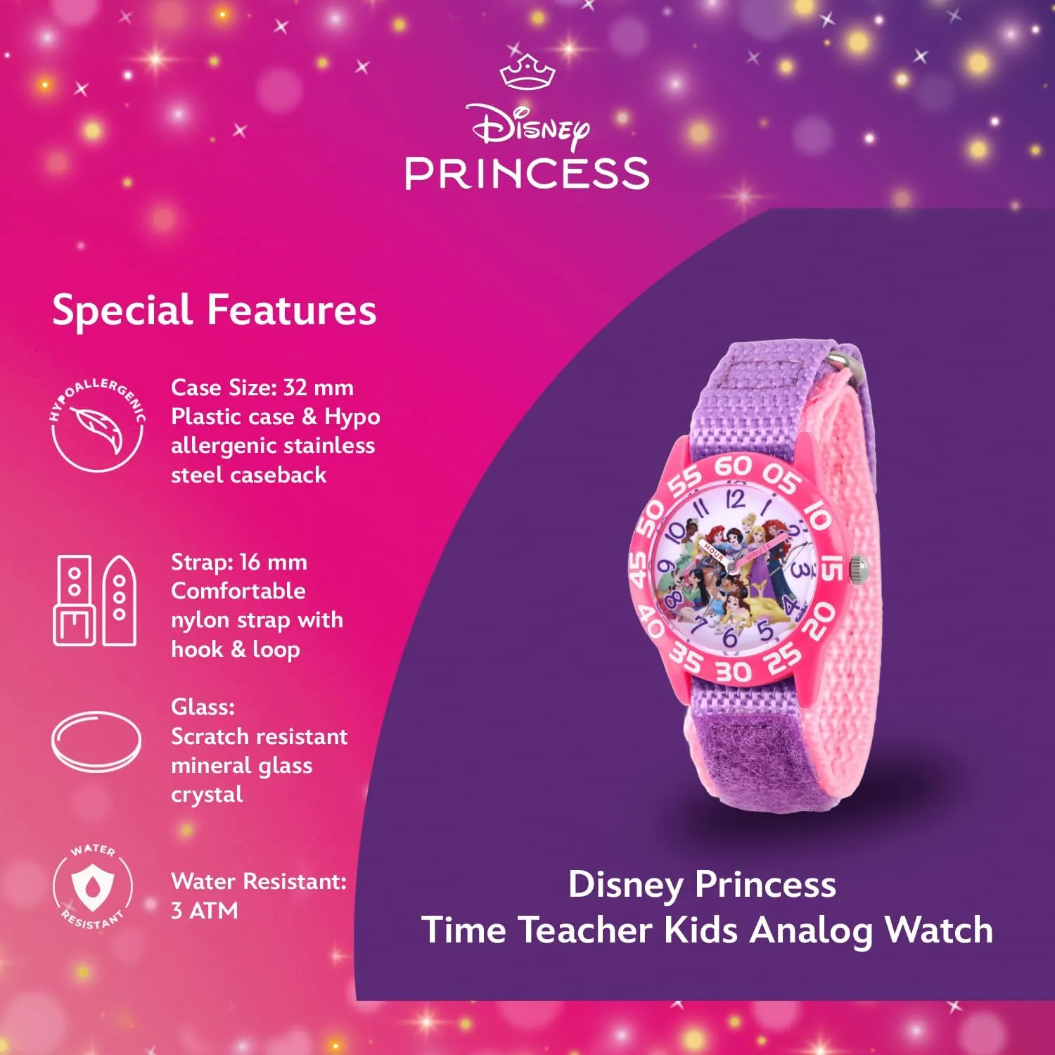 DISNEY Princess Watch for Girls