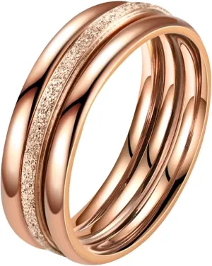 Engagement and Wedding Bands Sets for Women,Dainty Gold Plated Stacking Rings Pack Minimalist Anniversary Jewelry Accessory