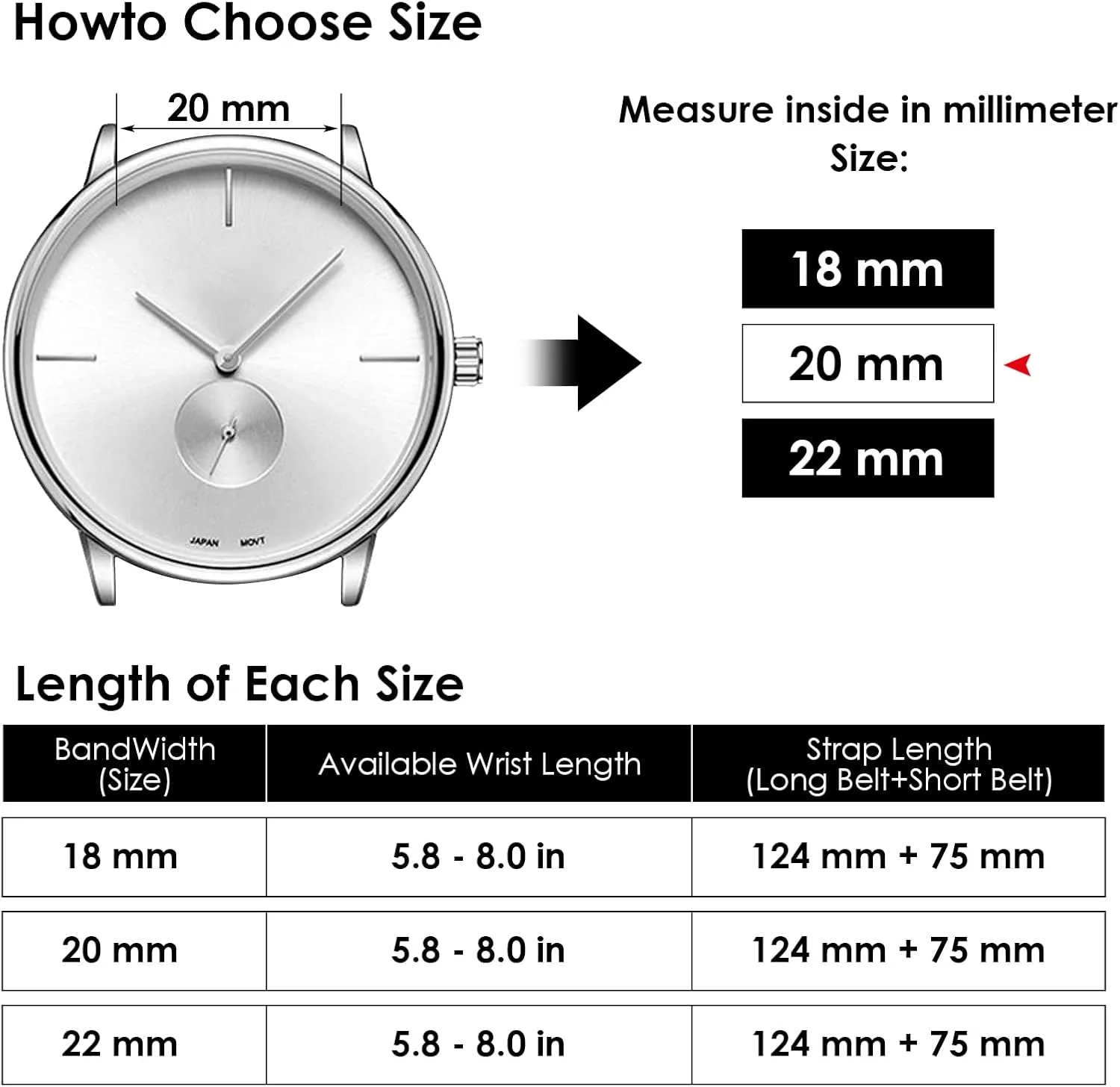 Silicone Watch Bands, Quick Release Waterproof Soft Rubber Replacement Straps with Silver Plated Stainless Steel Buckle Compatible with Smart Watch Sport Watch for Men Women