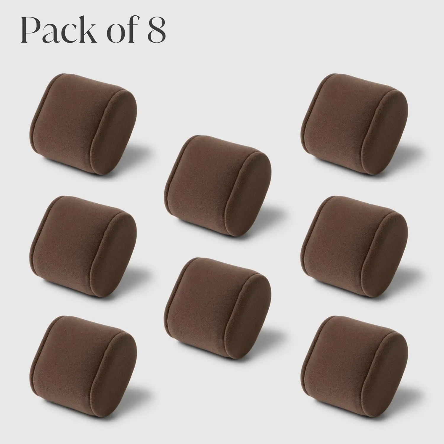 TAWBURY Bayswater Watch Box Pillows - Extra-Small | 16.5cm/6.5" Circumference | 55mm/2.2" Width | Compatible with Bayswater 3 & 8 Slot Watch Boxes | Pack of 8 Pillows